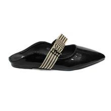 Bow Design Pointed Slip On Shoes For Women