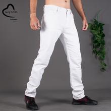 Being Human Men White Slim Fit Mid-Rise Clean Look Stretchable Jeans (BHDI21008)