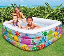 Intex Multicolored Swim Center Square For Kids- 57471