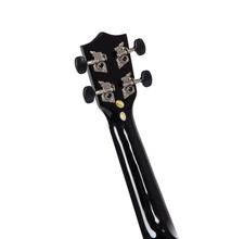 Kaka 21 inch Soprano Ukulele with waterproof Bag By Enya (Black)