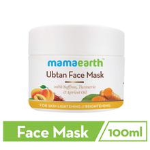 Mamaearth Ubtan Face Mask for Skin Lightening & Brightening, 100ml