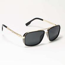 GREY JACK Polarized SQ Black Wayfarer Sunglasses (Unisex)