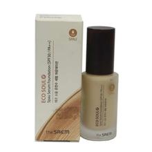 The Saem Eco Soul Spau Serum Foundation - 01, Light Beige - 30ml