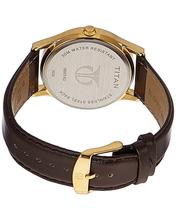 Titan Analog Champagne Dial Men'S Watch - 1650Yl01