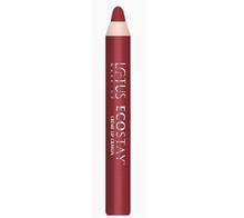 Lotus Makeup Ecostay Creme Lip Crayon, Crimson Craze, 2.8g