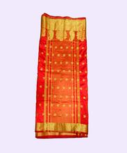 Kapadaa: Function Wear Red Saree With Attractive Designs