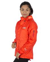 The North Face Gents Ladies Orange Rain Jacket