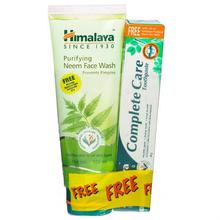 Himalaya Neem Facewash, 150ml (Free Complete Care Toothbrush 80gm)