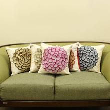 Pack of 5 Multicolor Cushion Cover in Raw Silk