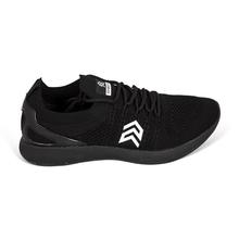 Light Weight Knitted Black Sports Shoe With Show Shoe Lace - (813)