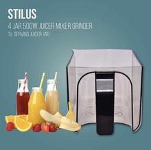 Havells Juicer Mixer Grinder - Stilus 500 Watt with 4 Jars