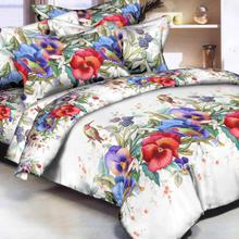100% Cotton King Size Bedsheet with 2 Pillow Covers (BS-103)
