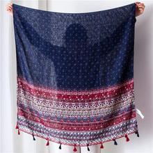 Korean Style Sun Protection Premium Printed Scarves For