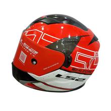 LS2 Stream  Double Visor Red/Black/White Helmet