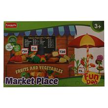 Funskool Fun Dough Market Place Game - Multicolored