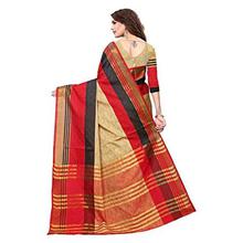 SALE - GoSriKi Art Silk with Blouse Piece Saree