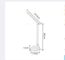 New LED Multifunctional Flexible Desk Lamp Eye Protection Rechargeable Foldable Table Lamp Dimming Led Light 3 Level Colors