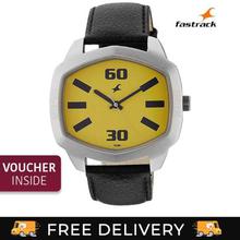 Fastrack Analog Yellow Dial Men's Watch-3110SM04