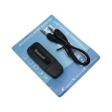 Wireless Bluetooth USB AUX Music Receiver - Black