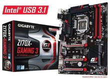 Gigabyte Gigabyte G1 Gaming GA-Z170X-Gaming 3 (rev. 1.0) LGA 1151 Intel Z170 HDMI SATA 6Gb/s USB 3.1 USB 3.0 ATX Gaming Motherboard