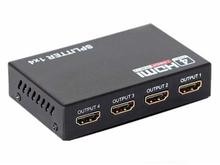 HDMI Splitter 1X4 4 Port Hub Repeater Amplifier (HD 1080P)