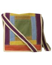 Multicolored Flap Lock Cross Body Bag For Women(6414)