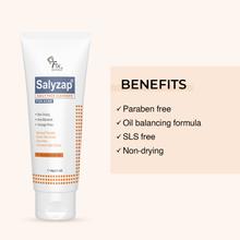 Salyzap Daily Face Cleanser, 60gm , Fix Derma, 2% Salicylic Acid Face Wash