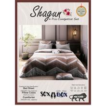 Soxabox Bed Set  - Blanket, Bedsheet & Pillow Cover Set for Summers (CBKT - 3)