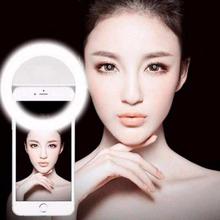 3 Modes Selfie Beauty Ring Light LED Flash White Light for iPhone, Android & iPad Series