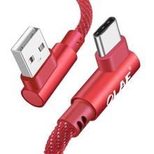2m USB Type C 90 Degree Fast Charging usb c cable Type-c