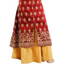 Red and Golden Long Kurti