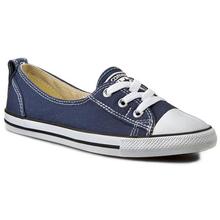 Converse Chuck Taylor All Star Ballet Lace Slip Blue Shoes For Women 547165C