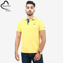 Being Human Yellow Polo T-Shirt For Men