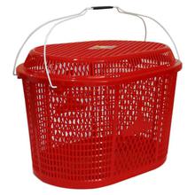 Bagmati Red Plastic Picnic Basket