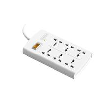 Huntkey SZM604-2 6 Outlets Surge Protector Power Strip - White