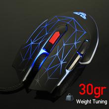 FANTECH X7 Macro RGB Mouse 4800DPI Optical 6D USB Wired Gaming Mouse Pro Gamer Computer