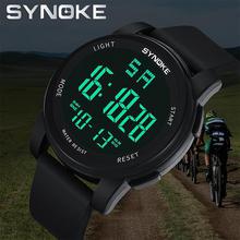 SYNOKE Man Sports Watch Reloj Digital Hombre LED