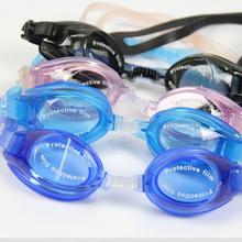 High Definition Silicone Swimming Goggles Boys Girls Antifog Waterproof Diving Glasses Free Earplugs