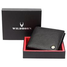 WildHorn Black Men's Wallet (WH2051A)