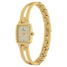 Titan Karishma Analog Champagne Dial Women's Watch - 2601YM01