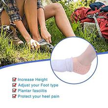 Generic Silicone Gel Heel Pad Socks for Heel Swelling Pain