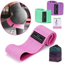 3 In 1 Power Booty Resistance Hip Loop Exercise Bands Fitness Resistance Bands
