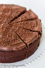 Sweet Chocolate Cake 'Birthday'