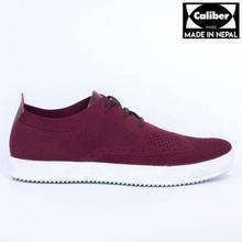 Caliber Shoes Red Casual Lace Up Shoes For Men 460