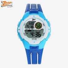 Zoop Digital Grey Dial Kids  Watch 16008PP05