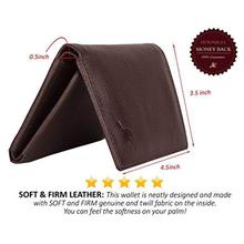 HORNBULL Trifold Brown Men's Genuine Leather Wallet