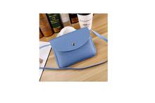 Fashion Small Pu Leather Crossbody Bag, Long Strap Messenger Side Purse