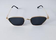 Retro style metal frame polarized stylish sunglasses