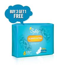 Safety Always Ultra Sanitary Pad Buy3 Get1 (6 Pads)