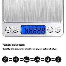 Mini Digital Platform Scale With LCD Screen- Blue